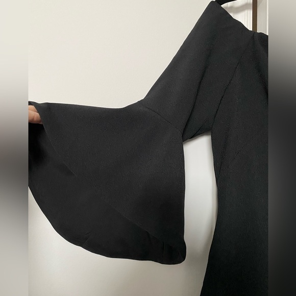 Nordstrom Chelsea28 Off the shoulder Black Dress. Sz14. NWT - Picture 9 of 13